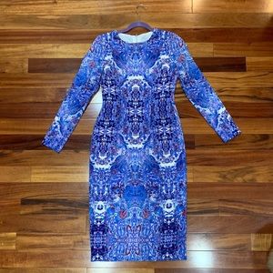 Maggie London Long Sleeve Dress